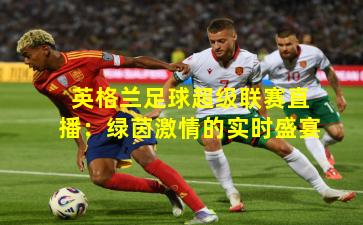 英格兰足球超级联赛直播:绿茵激情的实时盛宴